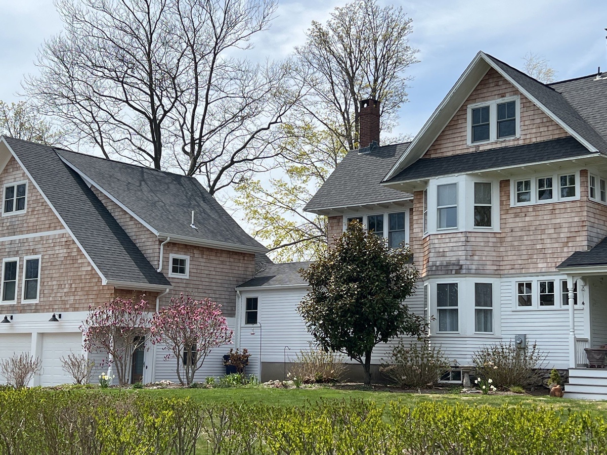 After — From Spaced Sheathing to a Modern Roof System — CertainTeed Landmark Pewterwood in North Kingstown, RI