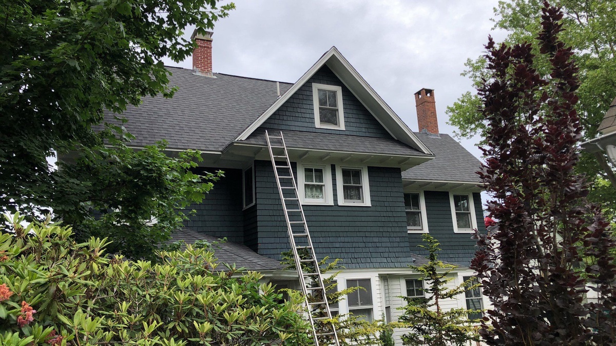 From Spaced Sheathing to a Modern Roof System — CertainTeed Landmark Pewterwood in North Kingstown, RI