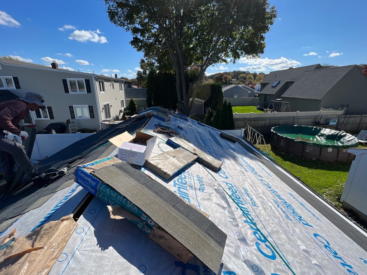 Cranston, RI Wind-Damage Claim — CertainTeed Integrity Roof with Landmark in Pewterwood