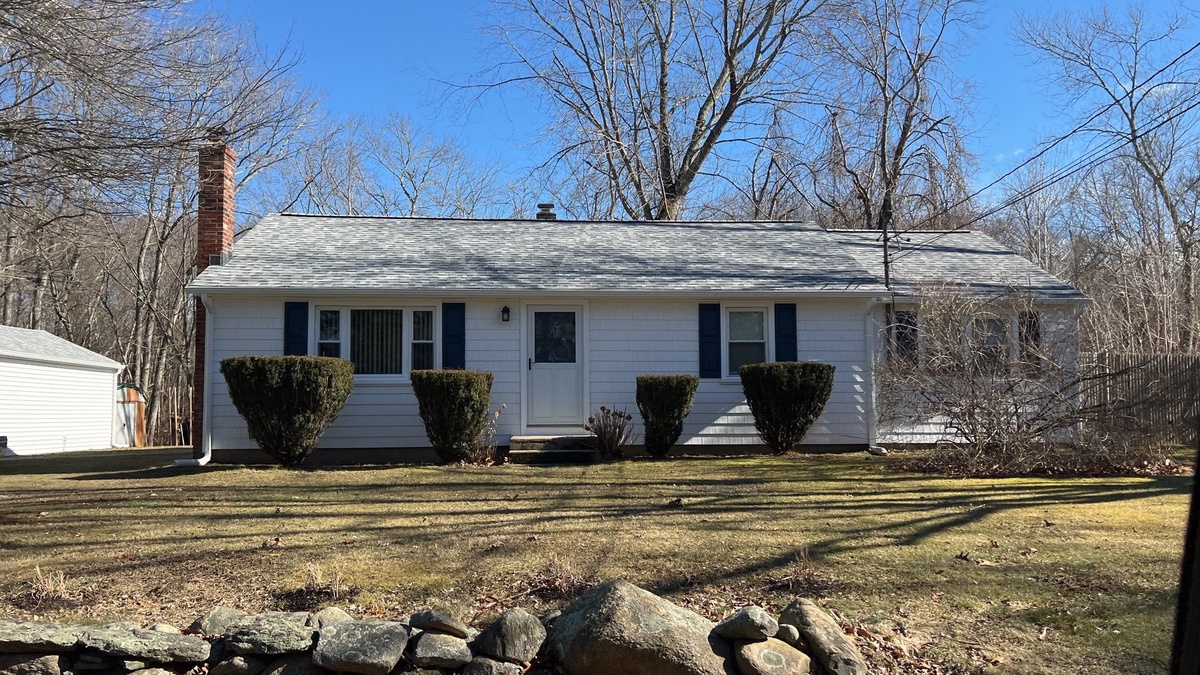 After — Owens Corning Duration in Sierra Gray — A South County Trail Ranch Reroofed in Exeter, RI