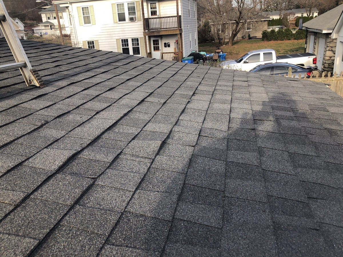 New Landmark Pewterwood field on Lincoln RI three-story home