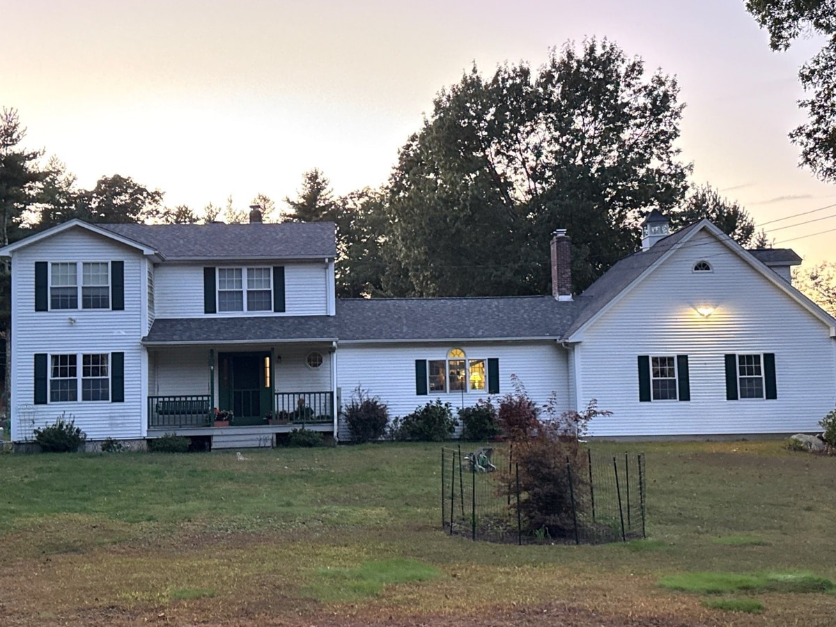 After — West Greenwich, RI Low-Slope Roof Repair: Mod-Bit Membrane and CertainTeed Georgetown Gray