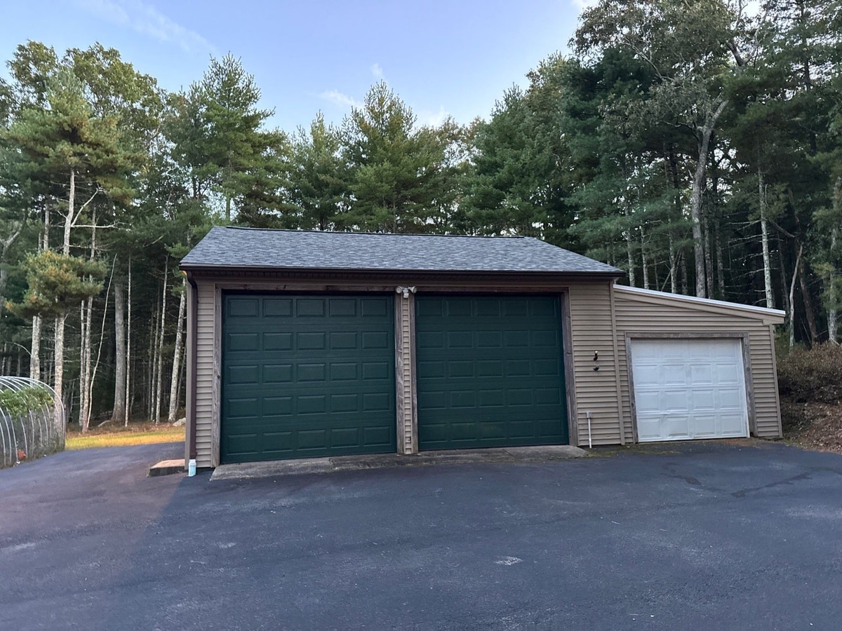 West Greenwich, RI Low-Slope Roof Repair: Mod-Bit Membrane and CertainTeed Georgetown Gray