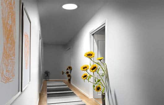 Pinnacle Roofing Skylights Hallway With Sun Tunnel 2 1