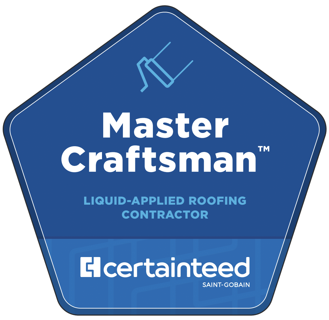 Pinnacle Roofing & Skylights — CertainTeed Master Craftsman Certified Liquid-Applied Roofing Contractor