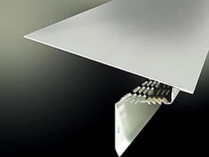 Vented drip edge installation by Pinnacle Roofing and Skylights