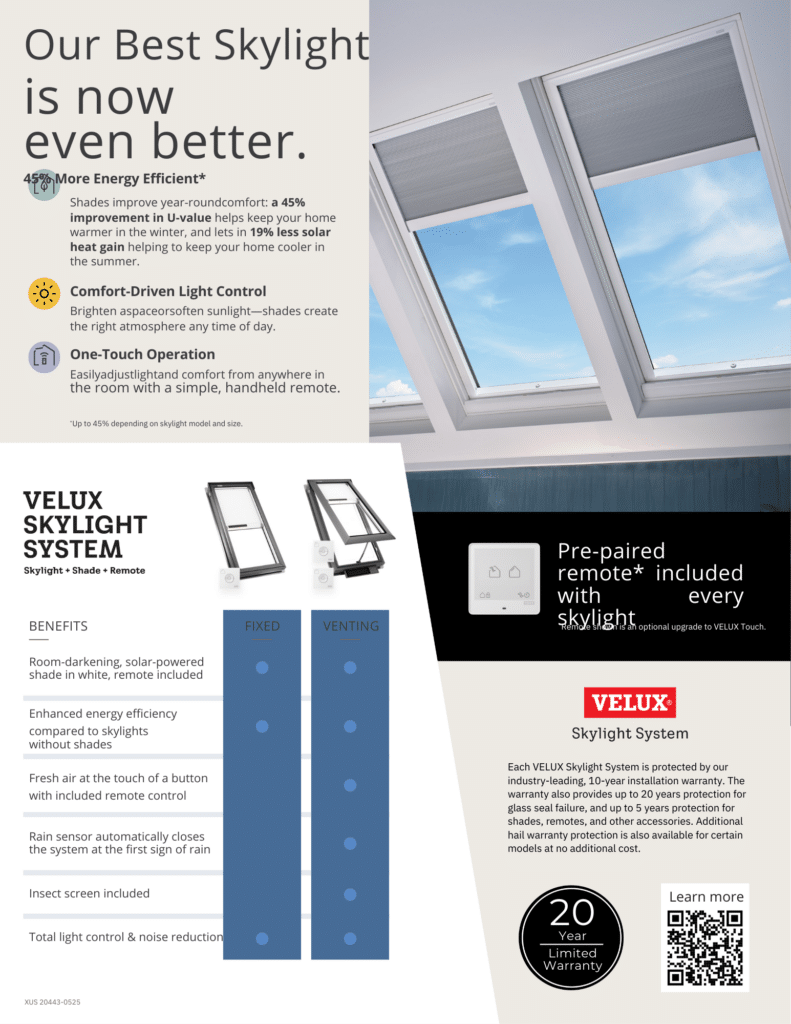 Pinnacle Roofing And Skylights Installs New Velux Skylight System Flyer.pdf