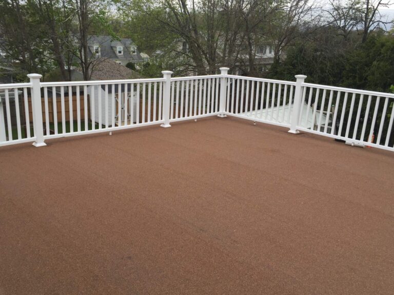 Modified bitumen commercial roof example by Pinnacle Roofing