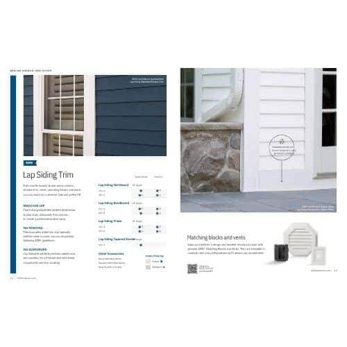 Azek Lap Siding Trim
