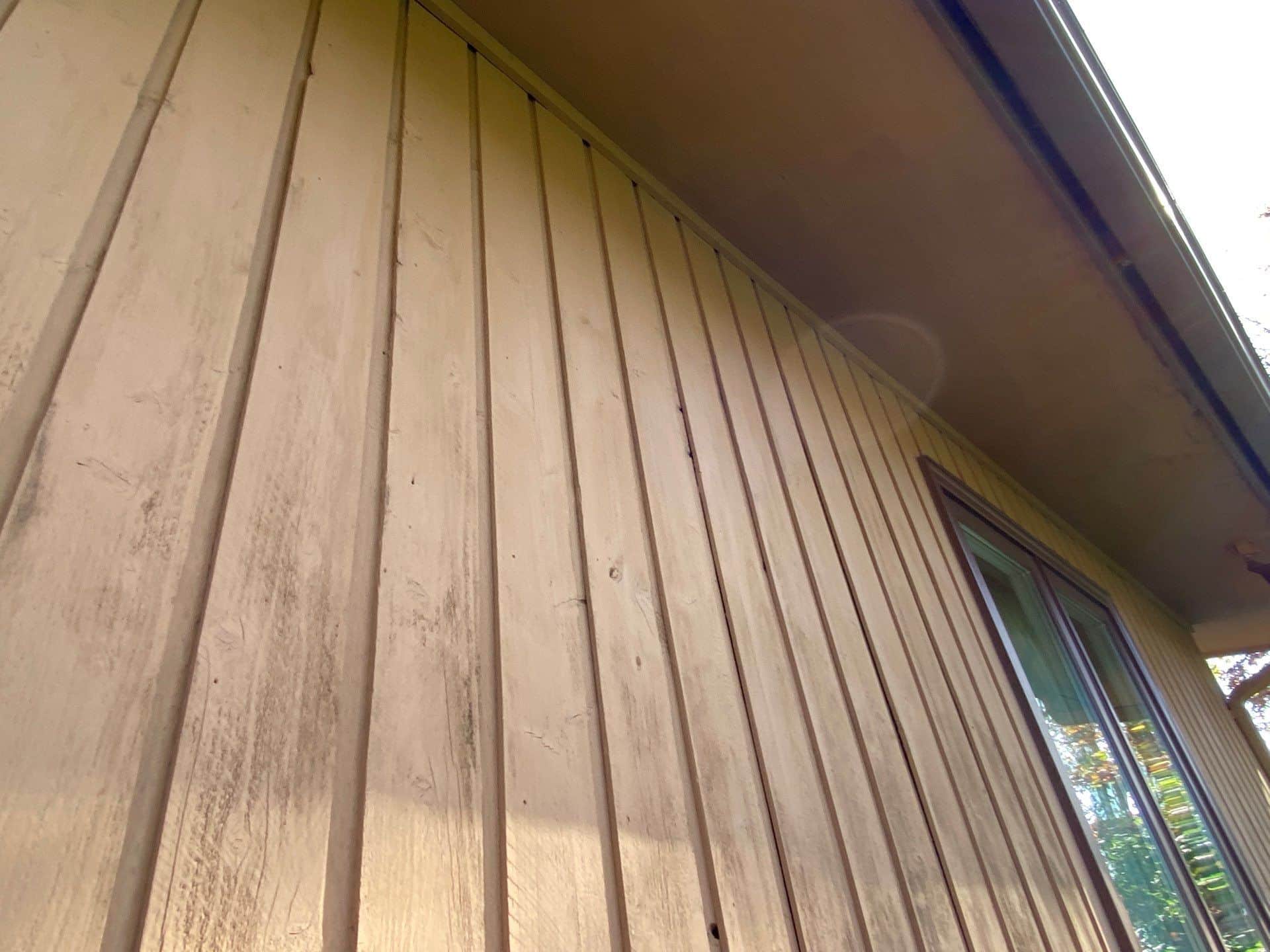 Wood siding and window, Narragansett storm restoration project