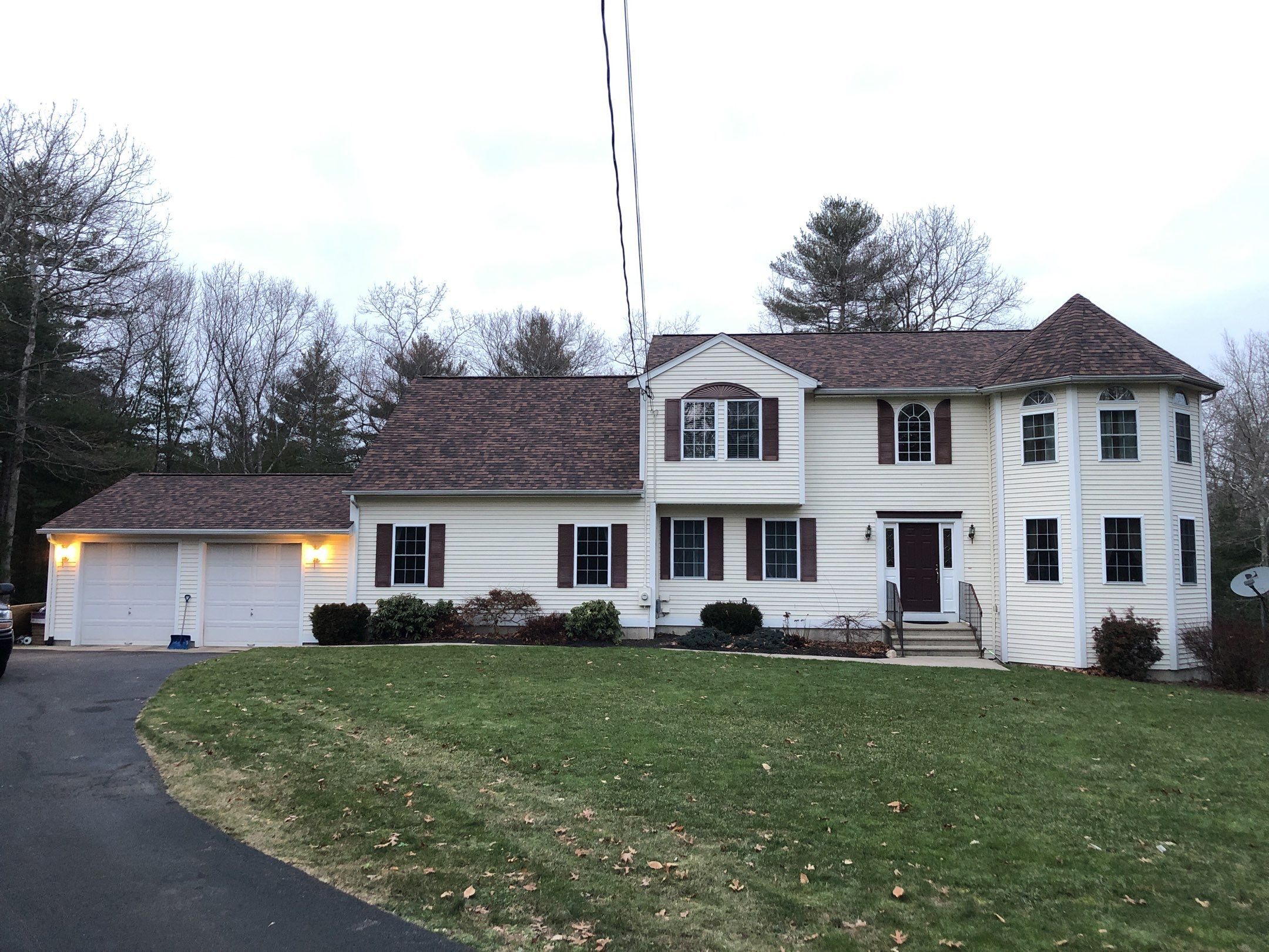 West Greenwich RI Storm Damage Restoration — CertainTeed Landmark Burnt Sienna Colonial Reroof