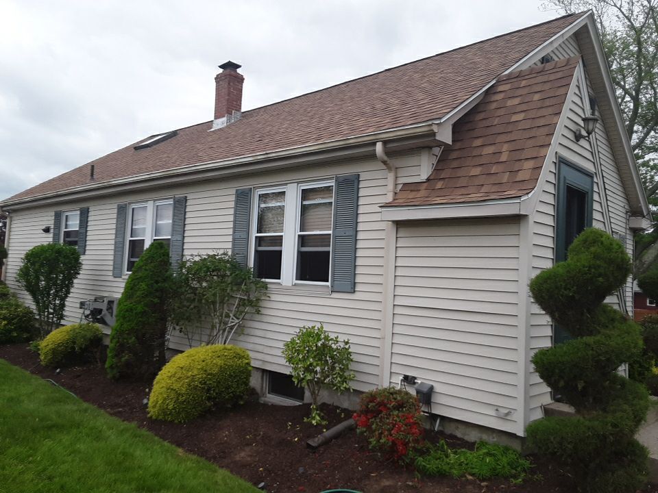 New roof over garage and dormer, Johnston
