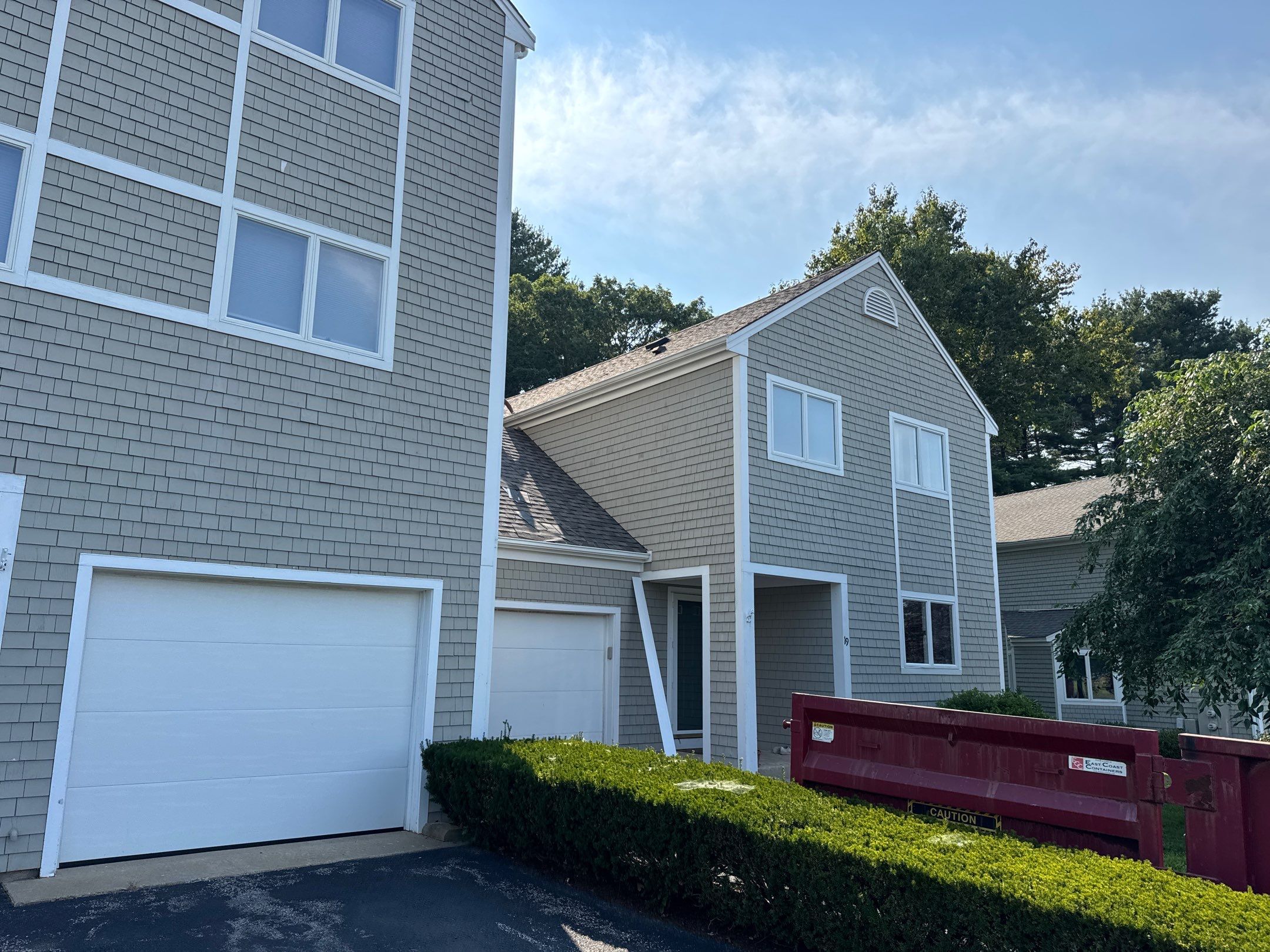After — Hope Valley, RI Residential Roofing — CertainTeed Landmark Replacement in Weathered Wood