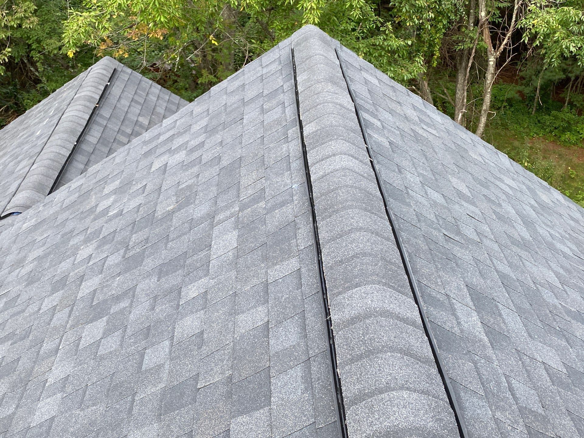 After — Burrillville, RI Roof Repair & Replacement — CertainTeed Landmark Charcoal Black