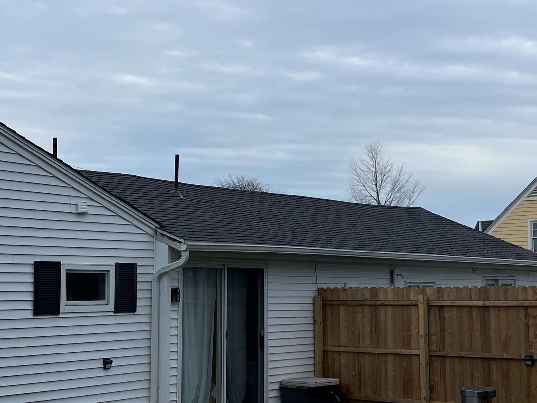 side gable with new shingles, portsmouth