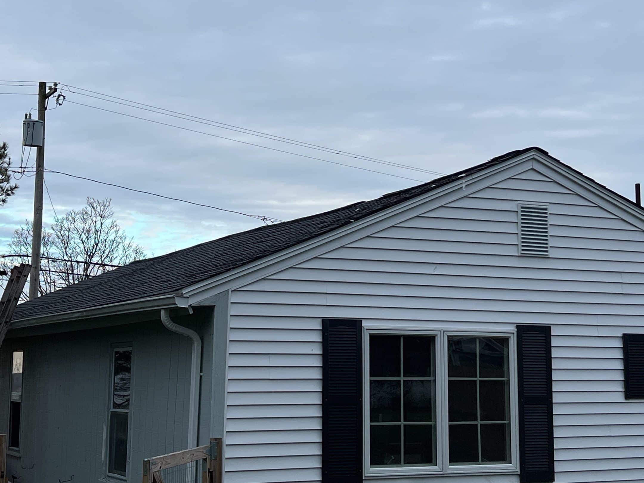 Portsmouth RI Roof Repair — CertainTeed Landmark Moire Black Re-Roof