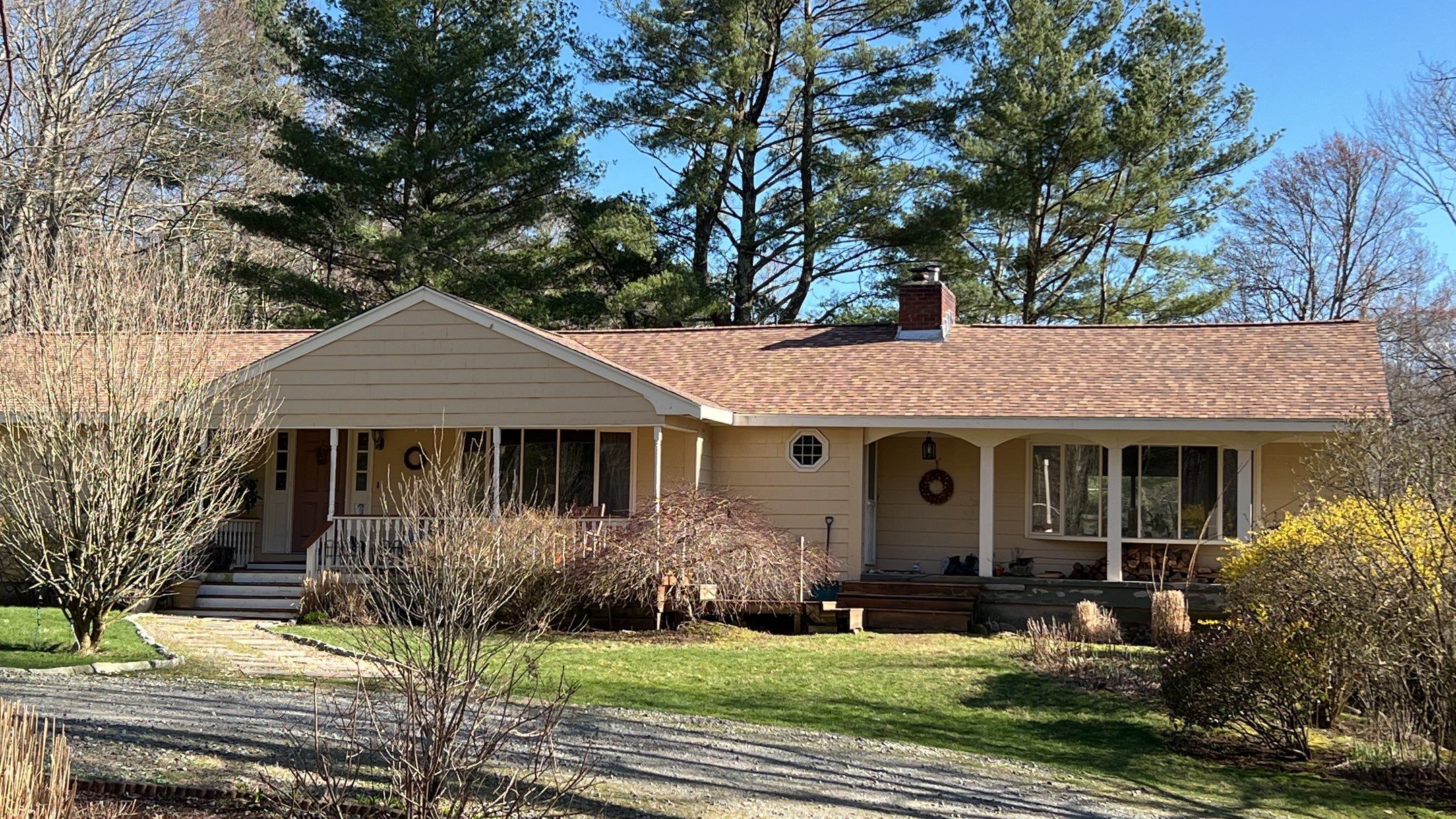 After — Foster RI Roof Repair — CertainTeed Landmark Resawn Shake Replacement