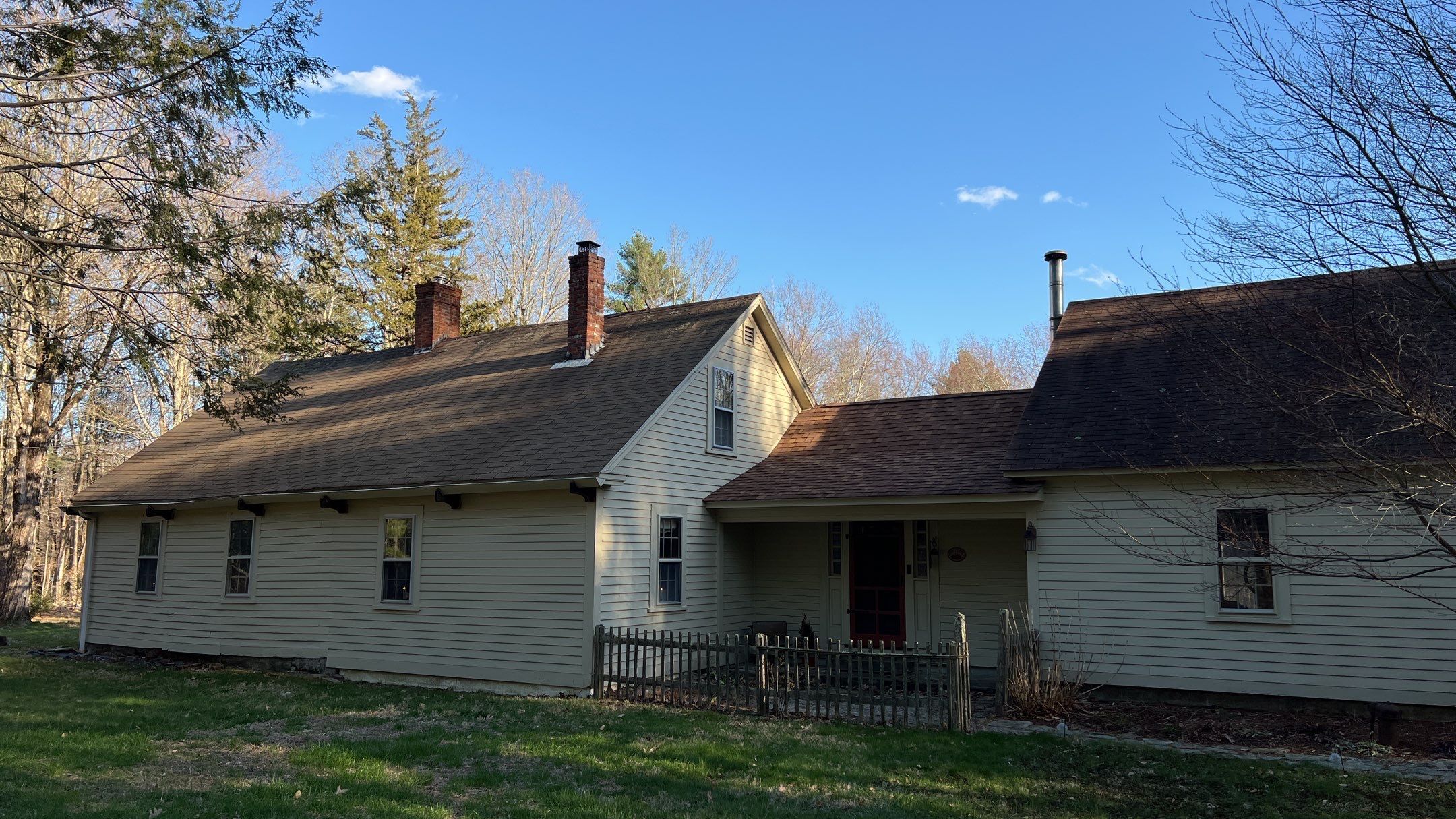 side elevation of property, foster