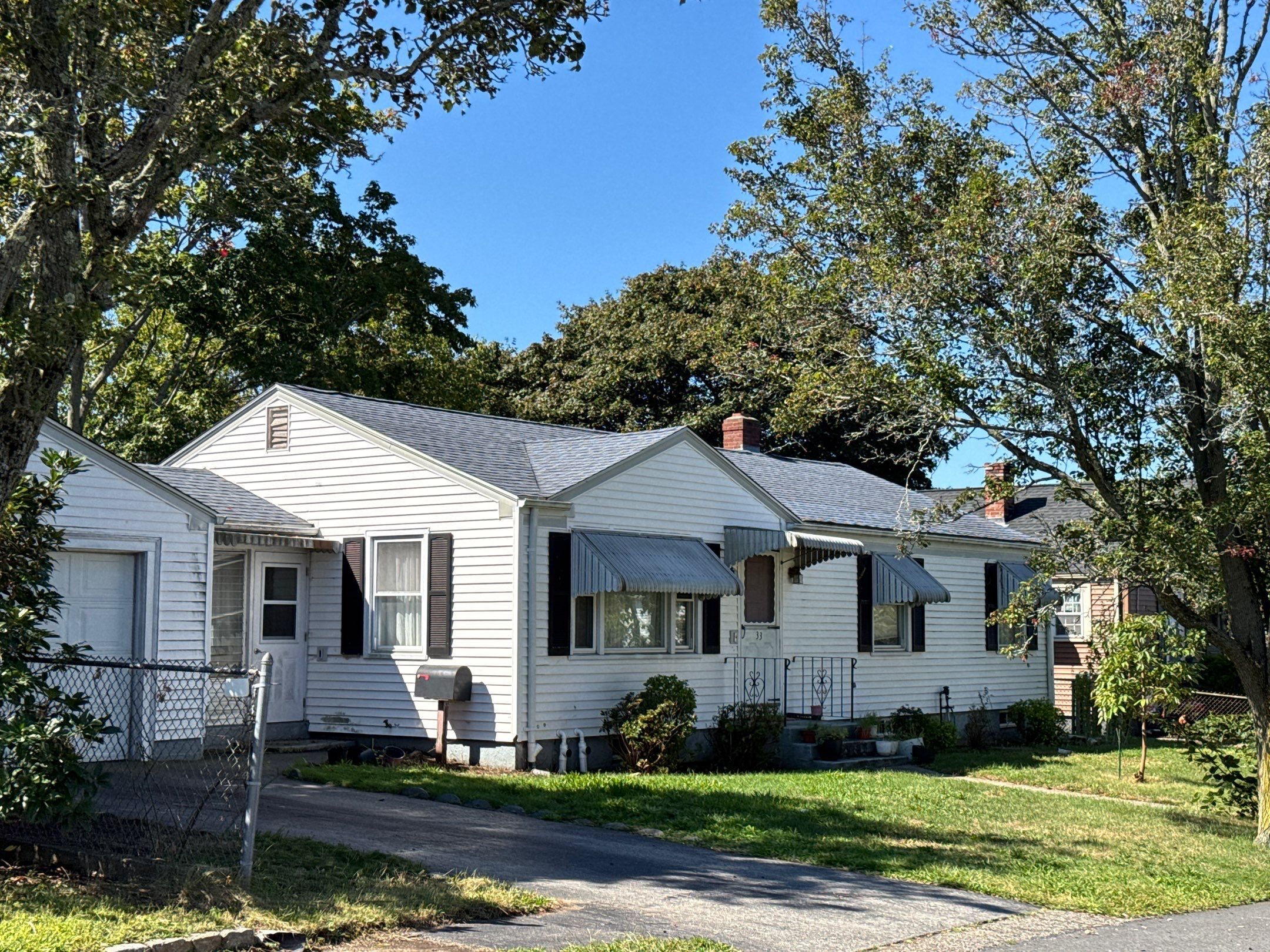 After — East Providence, RI Storm Damage Restoration — Re-Roof and Interior Repair