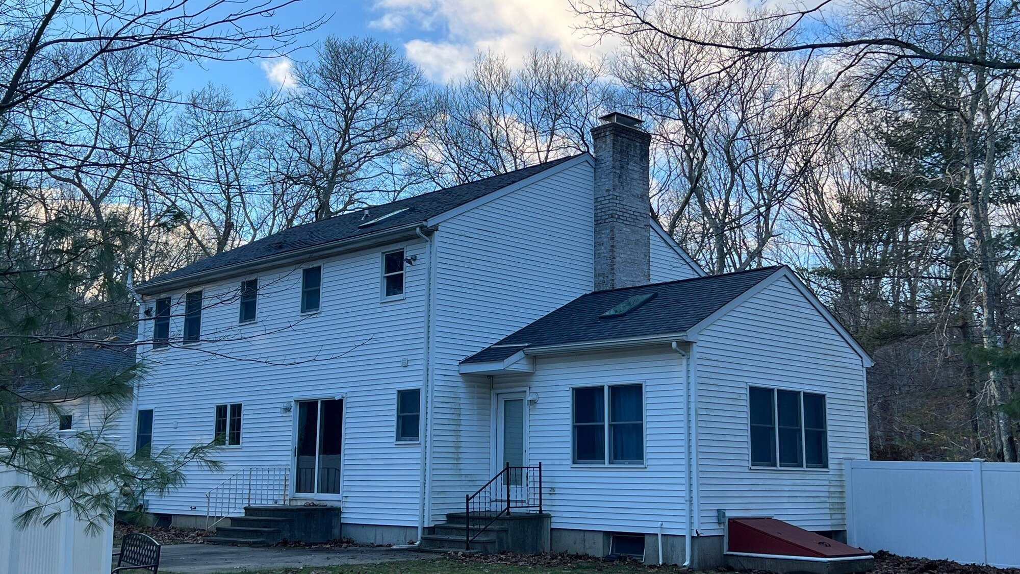 Scituate, RI Skylight Installation on Sprucebrook Rd: Two Deck-Mounted Skylights Bring Daylight to a New Roof