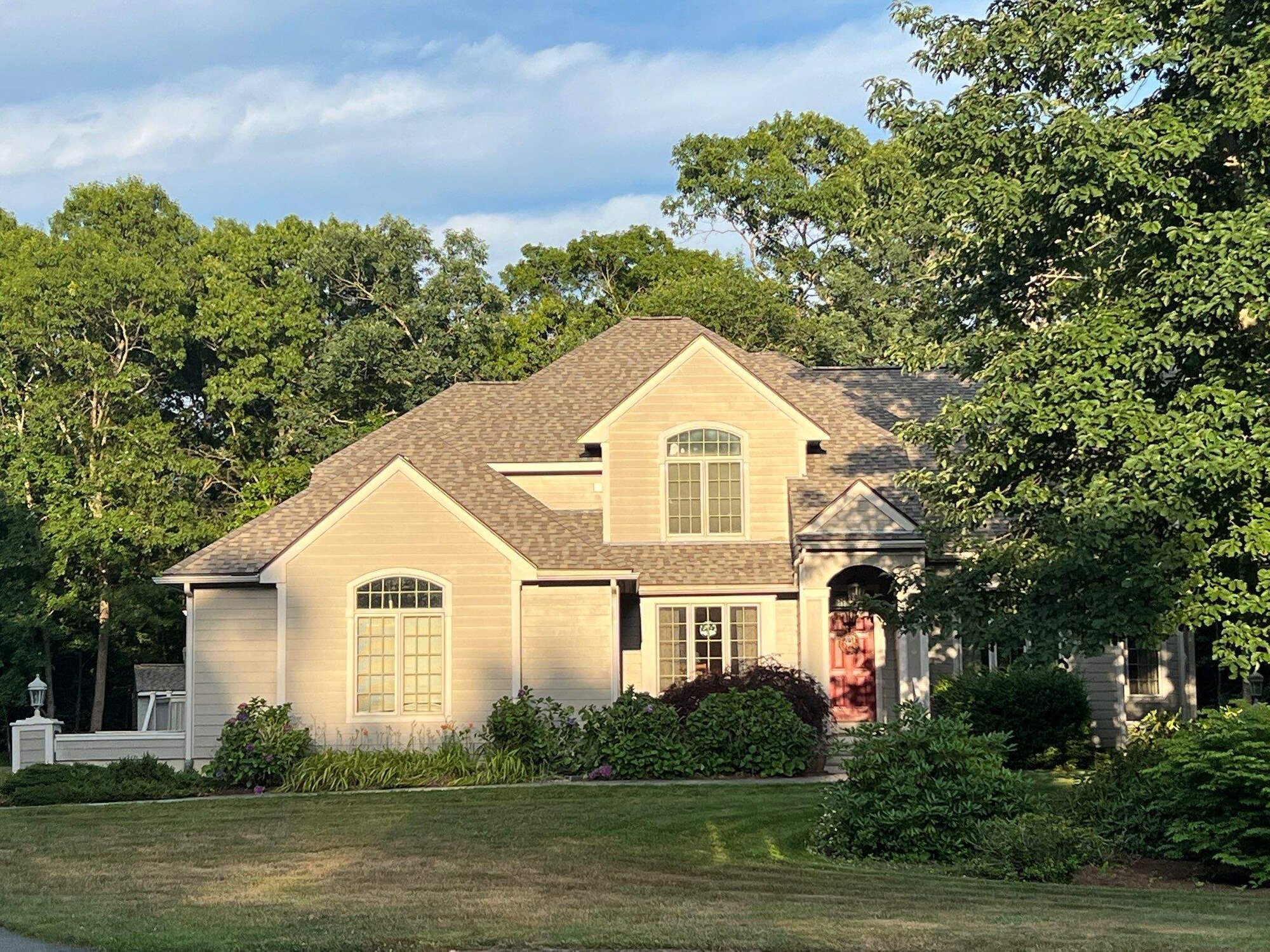 Tiverton, RI Skylight Installation on Highland Rd: Multiple Deck-Mounted Skylights Open Up the Home