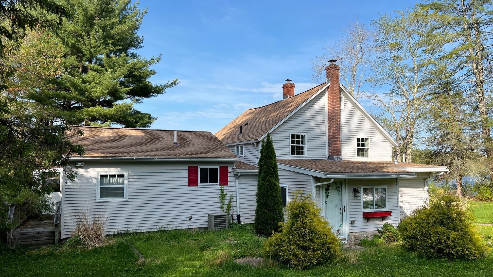 After — Willow Dr Siding Replacement on a Lakeside Hopkinton, RI Home