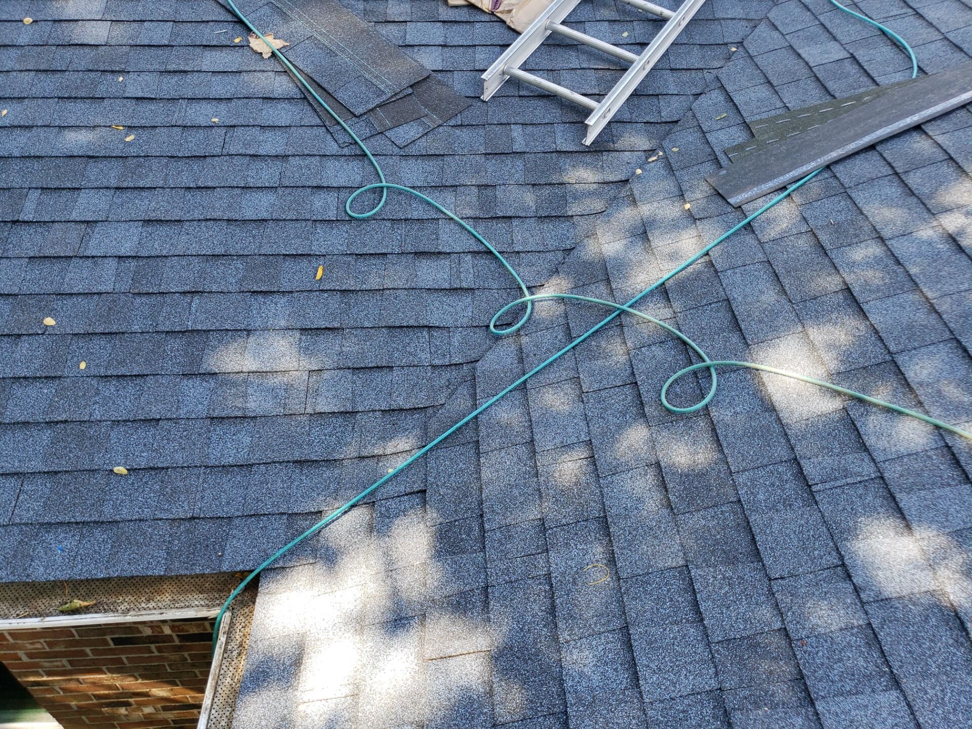 Clean seam and flashing detail on the flat roof