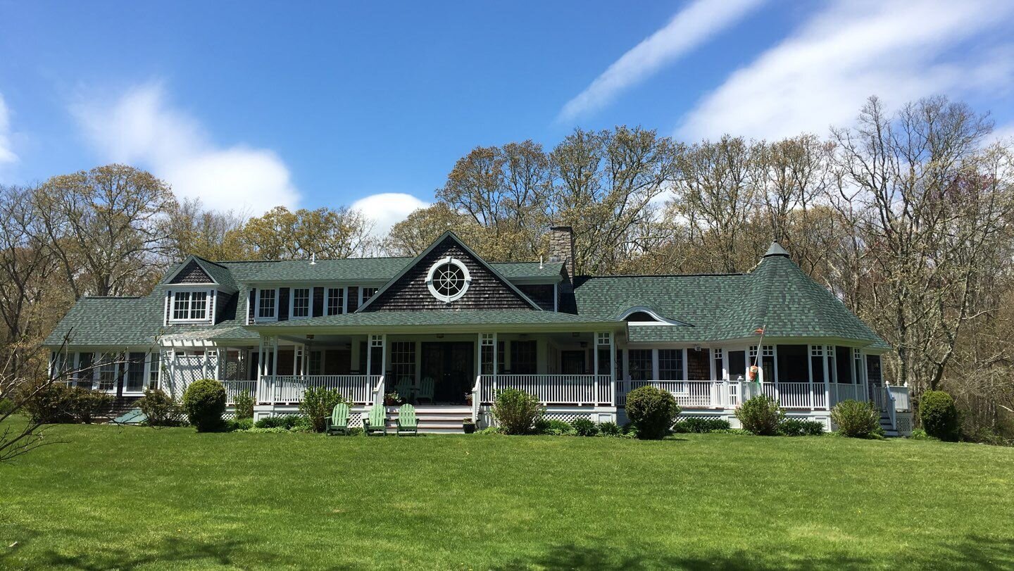 A Dramatic Ridge Run of Skylights in a Little Compton, RI Coastal Home