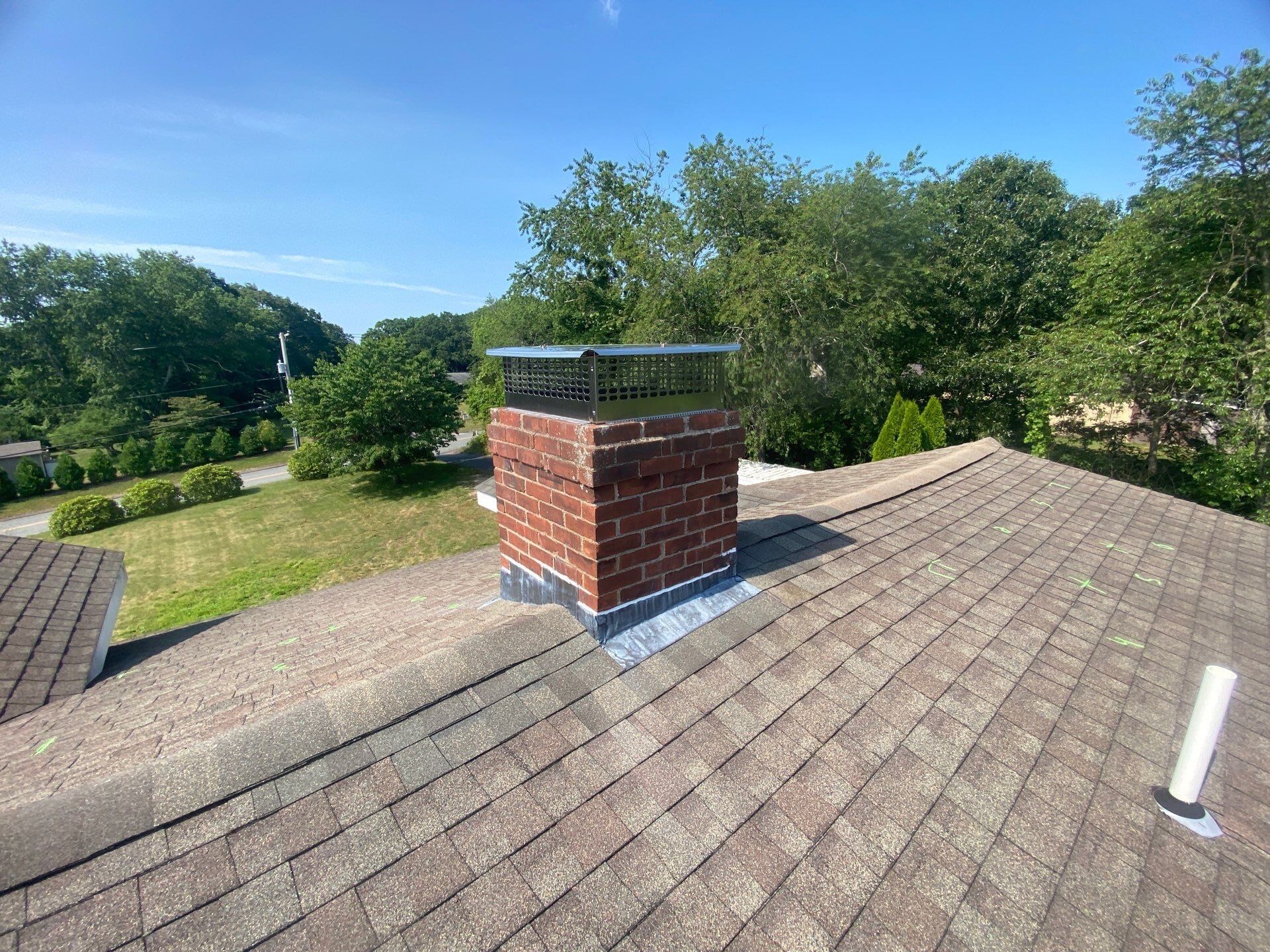 After — Wakefield, RI Roof Replacement — New Asphalt Shingle Roof on Allen Ave