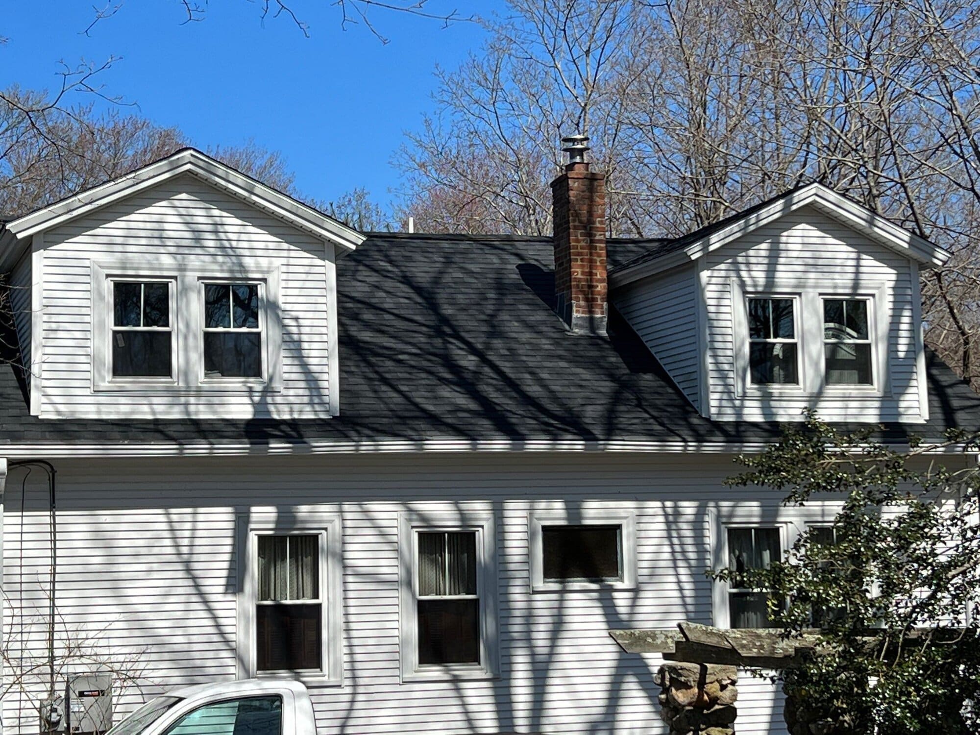 After — Cranston, RI Roof Replacement: Ridge Vent Ventilation That Beats Summer Attic Heat