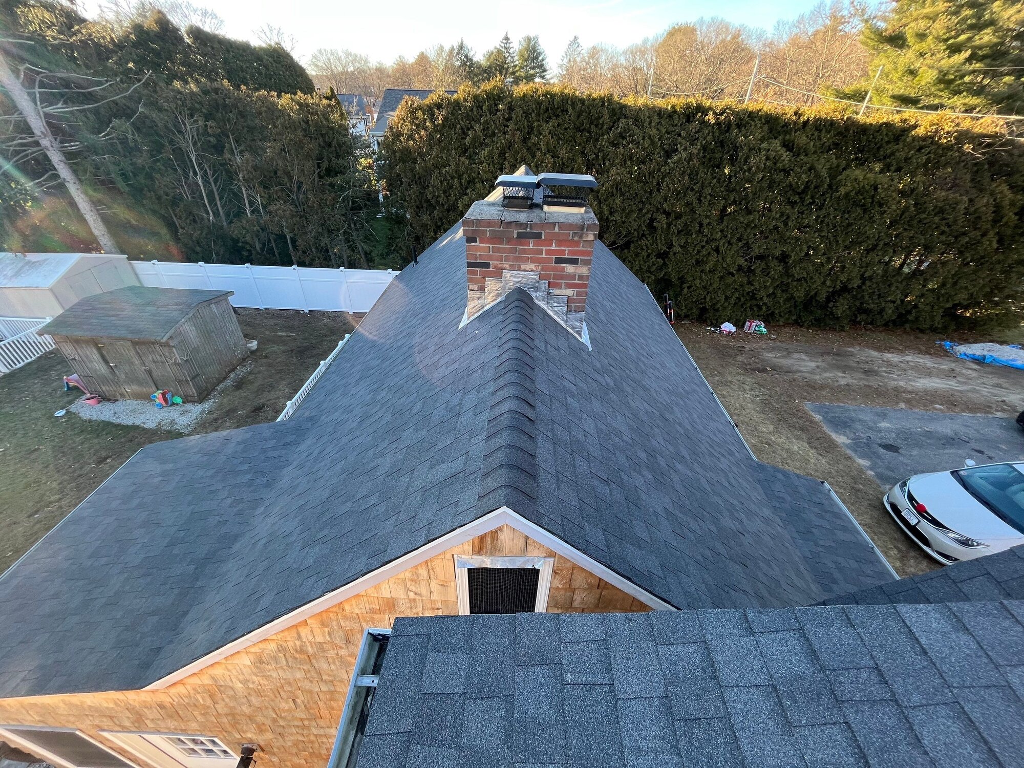 Smithfield, RI Roof Replacement: Attic Ventilation That Helps Prevent Winter Ice Dams
