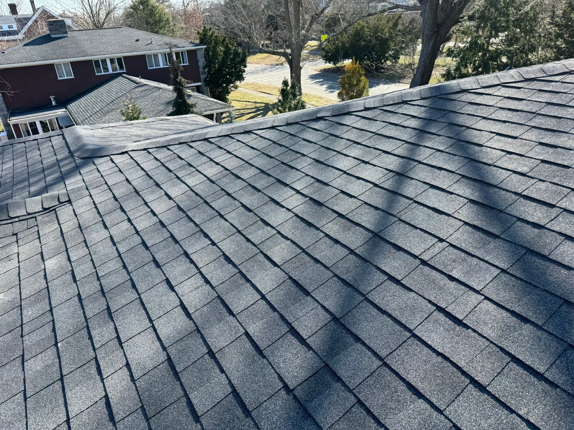After — Providence, RI Roof Ventilation: Why We Choose Continuous Ridge Venting