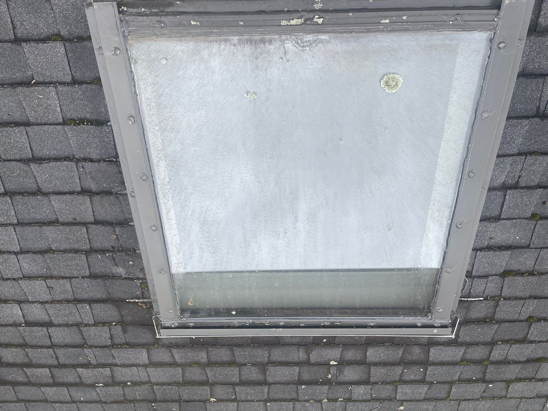 After — Skylight Installation in Lincoln, RI — Curb-Mounted VELUX on a Colonial