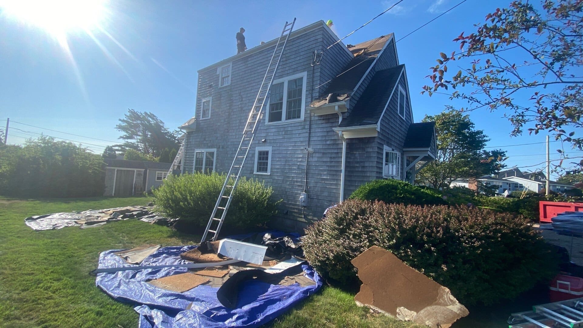 Finished low-slope commercial roof membrane