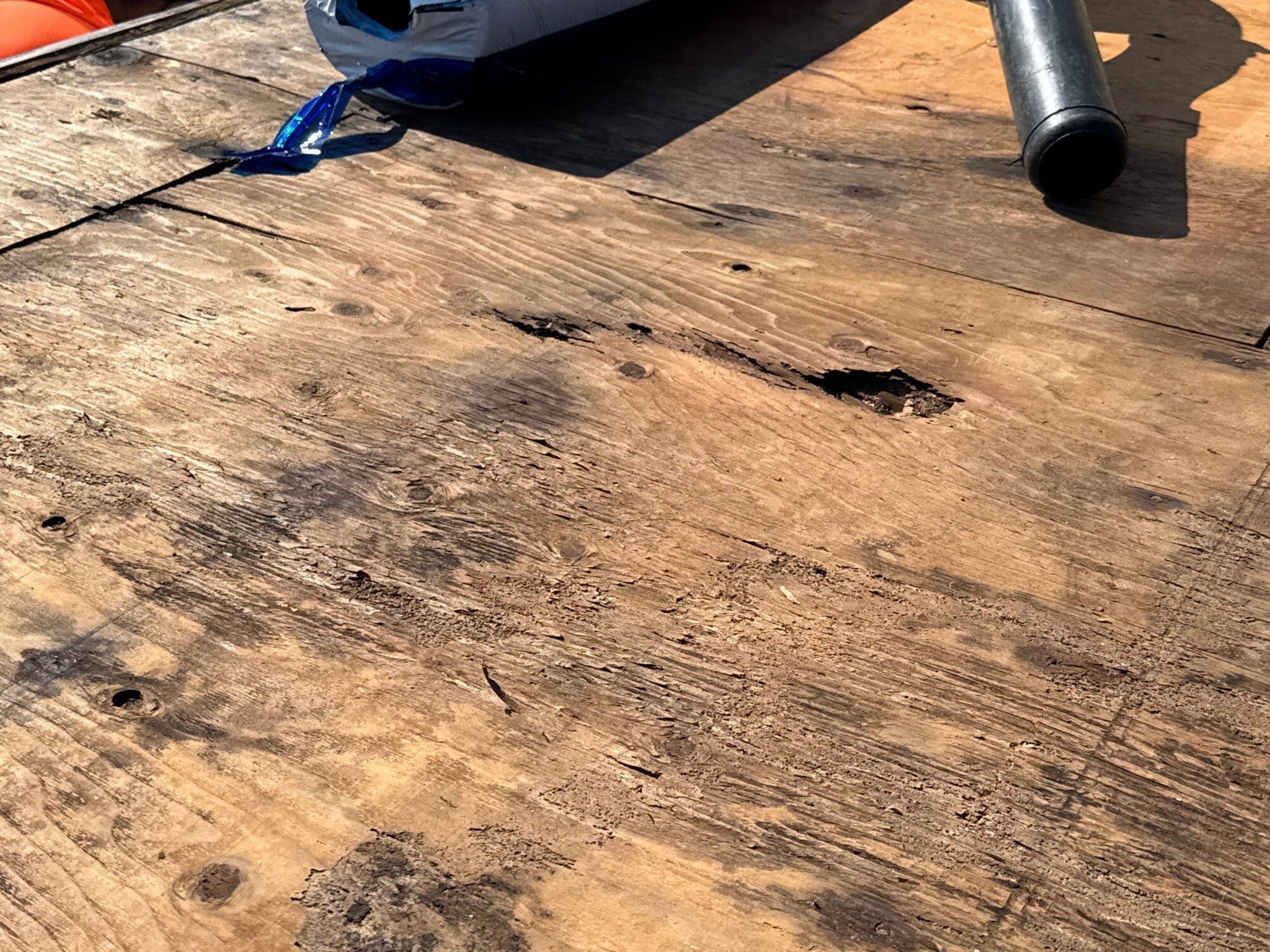 Clean seam and flashing detail