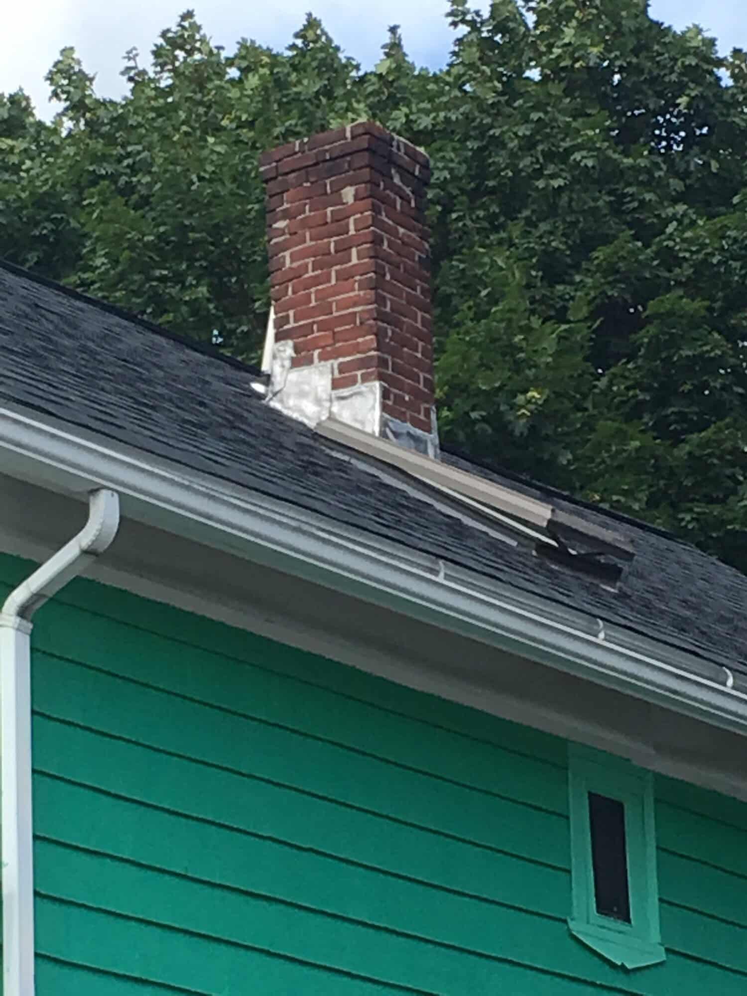 After — Cranston, RI Storm Damage Roof Restoration — Moire Black CertainTeed Landmark
