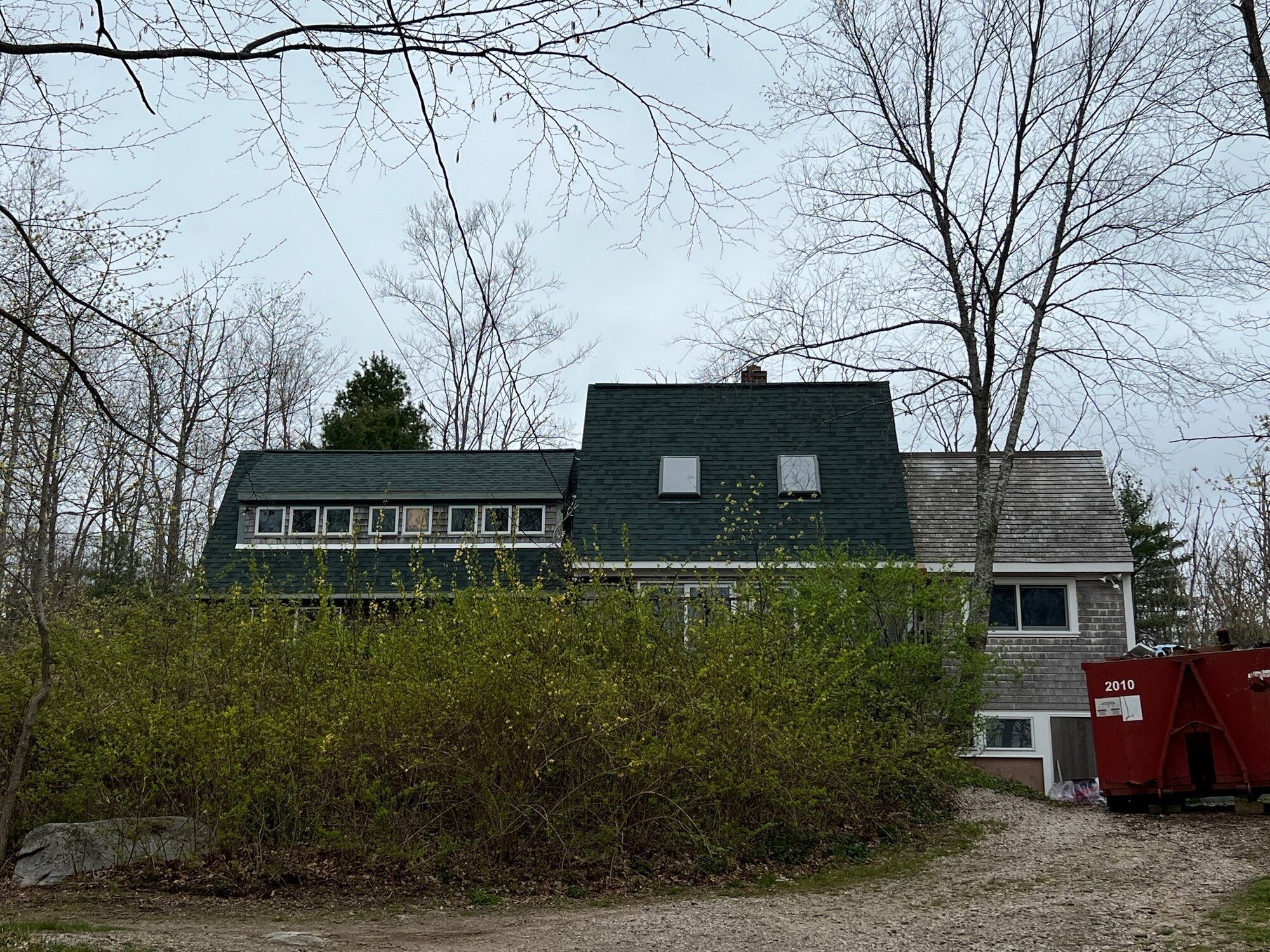 Skylight Installation in Richmond, RI — Roof Windows on a Gambrel Cottage