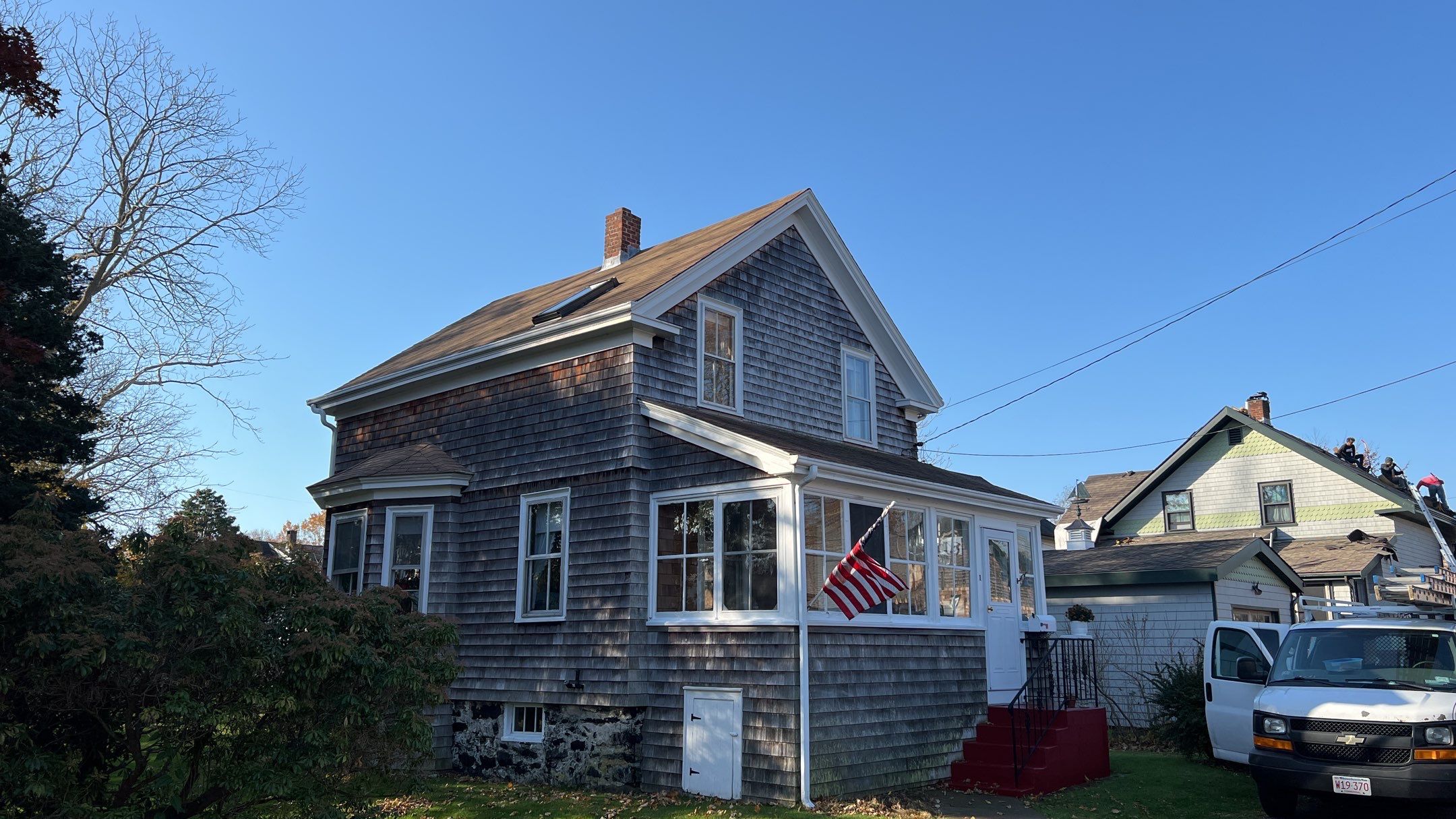 Owens Corning Duration Harbor Blue — Hammett Court, Jamestown