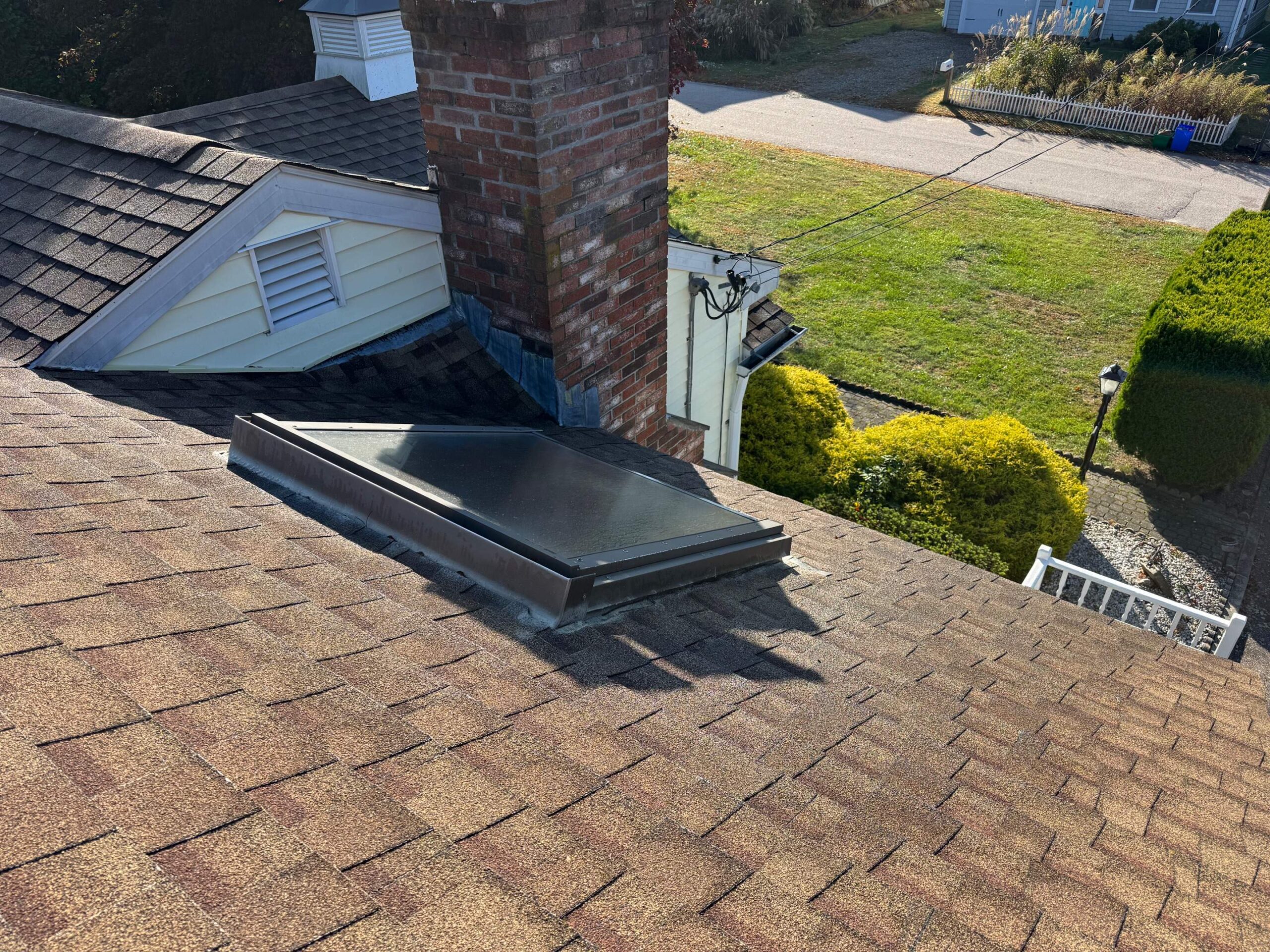 Before — VELUX Fixed Skylight with Solar Blinds — Neptune Street, Jamestown