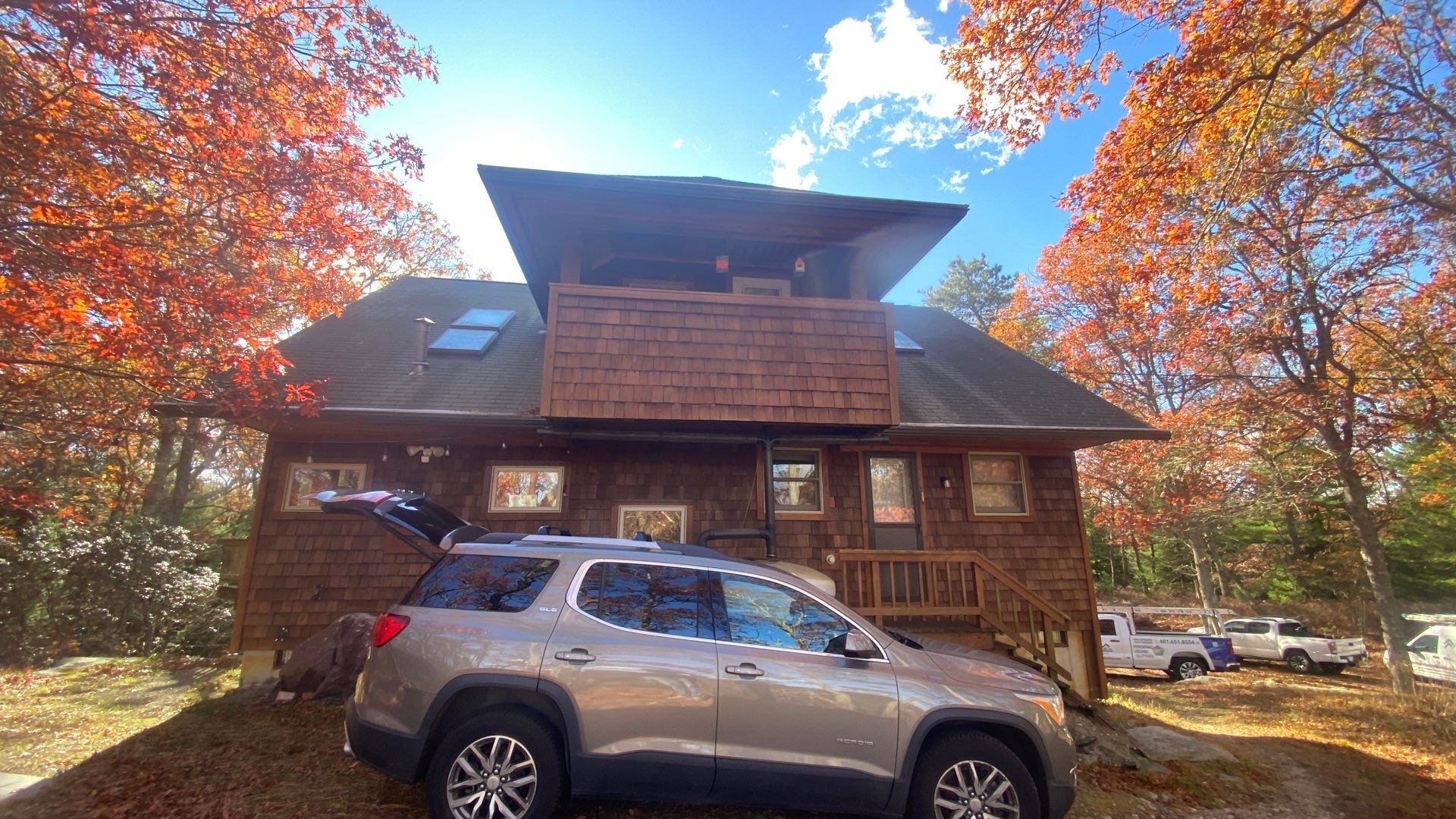 CertainTeed Landmark PRO Heather Blend Roof and VELUX Skylight Replacement in South Kingstown, RI