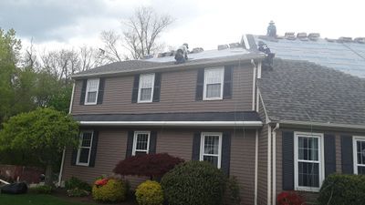 New roof and dormers, Lincoln storm restoration