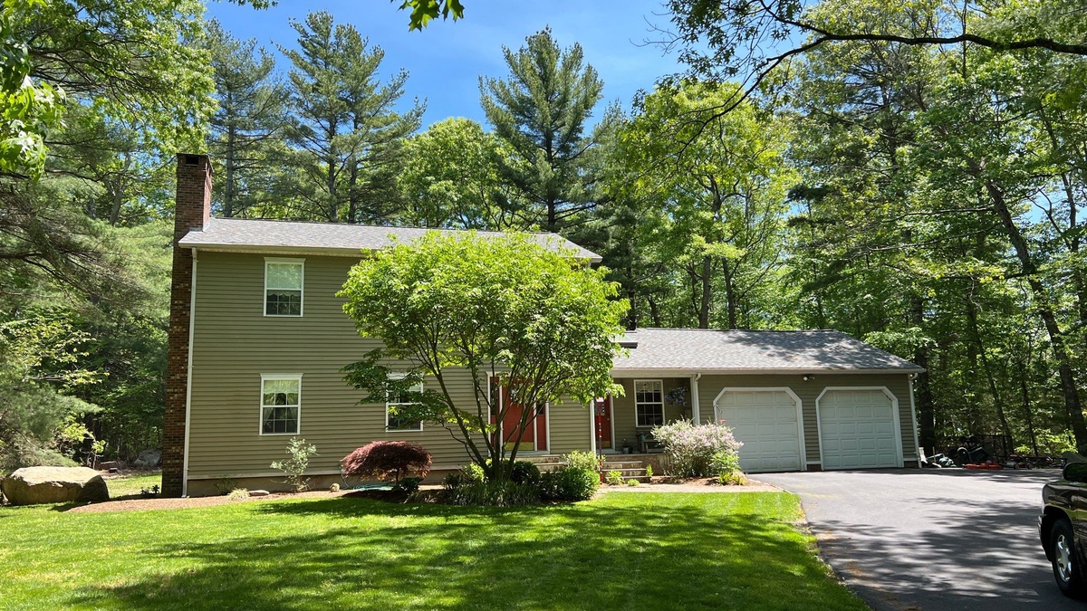 After — VELUX Fresh Air Skylights on a Landmark PRO Colonial Slate Roof — West Greenwich, RI