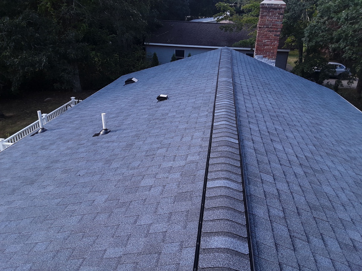 From Wind Claim to Coastal Color — CertainTeed Landmark in Atlantic Blue for a Hopkinton, RI Home