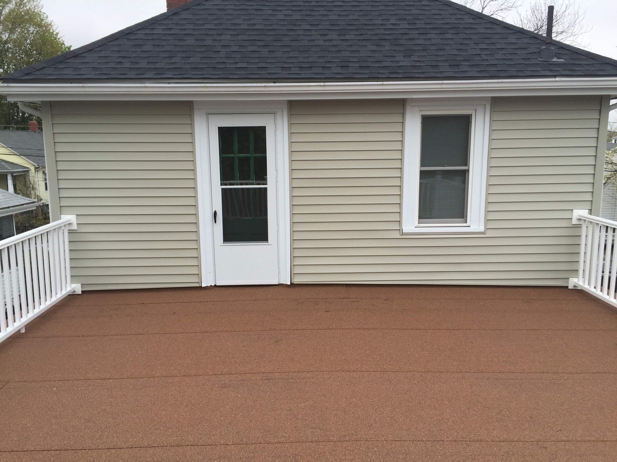 After — North Providence, RI Roof Repair: Licensed Mule-Hide Self-Adhered Mod-Bit Low-Slope Deck Roof