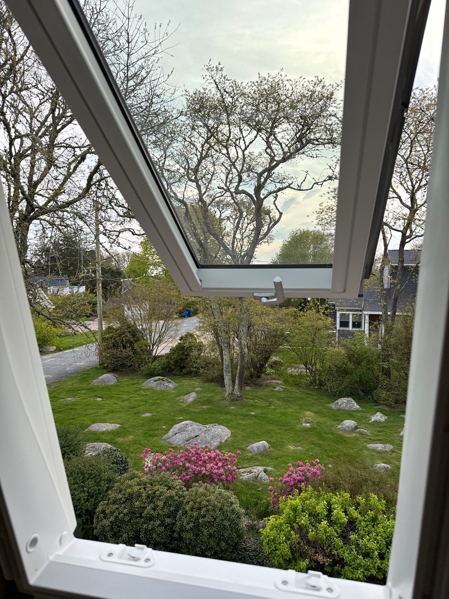 Charlestown, RI Storm Damage Restoration: VELUX Roof Windows Installed on Bay Street