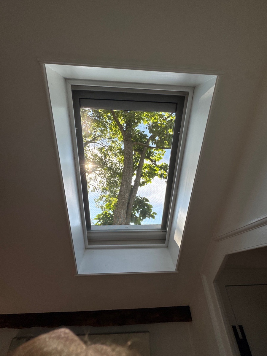 A 1720s Providence Landmark Gets a Modern Skylight — VELUX Solar-Powered Venting, Cedar Shake, and New Lead Flashing