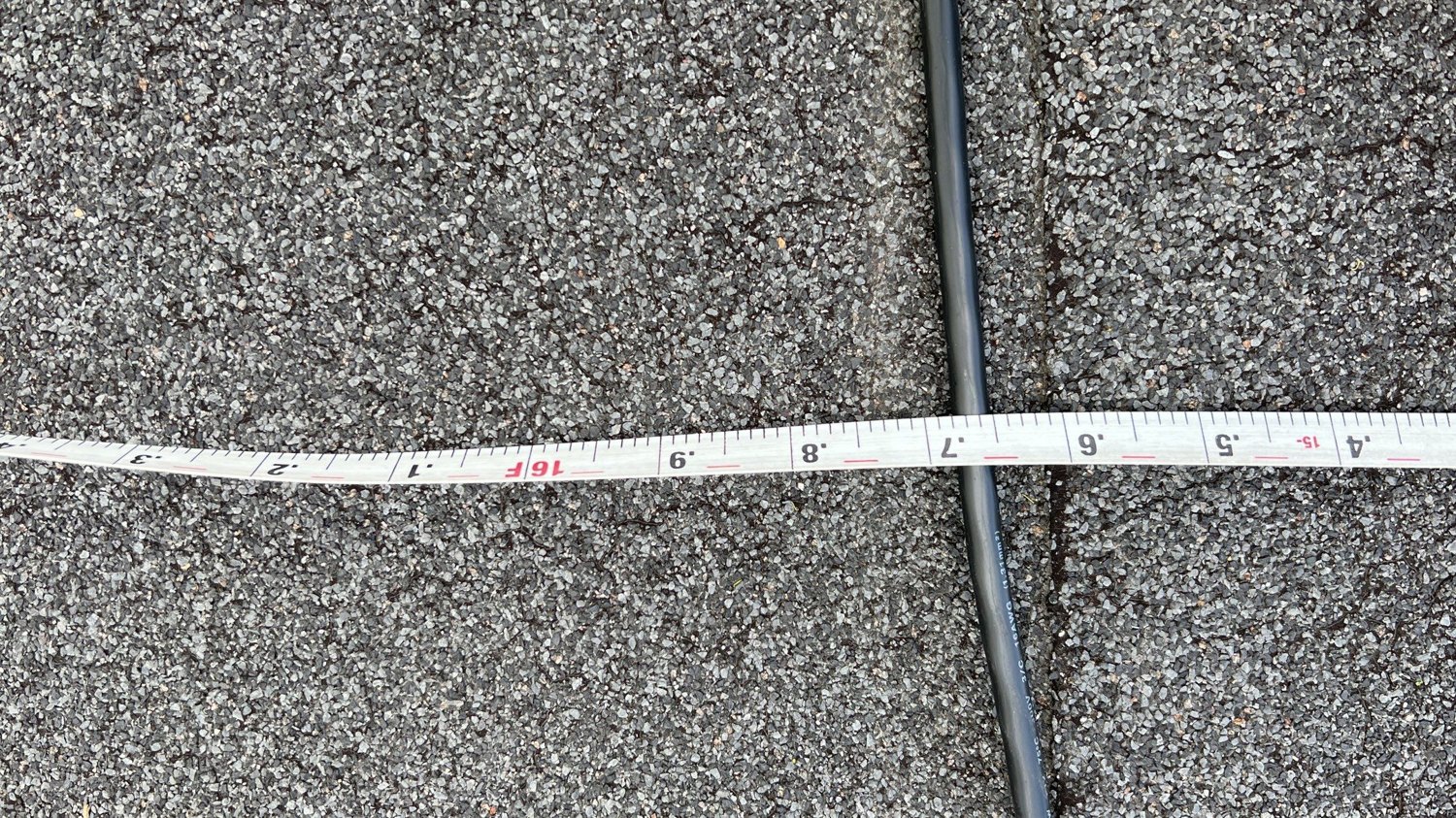 Self-adhered modified-bitumen membrane surface on the Barrington low-slope roof