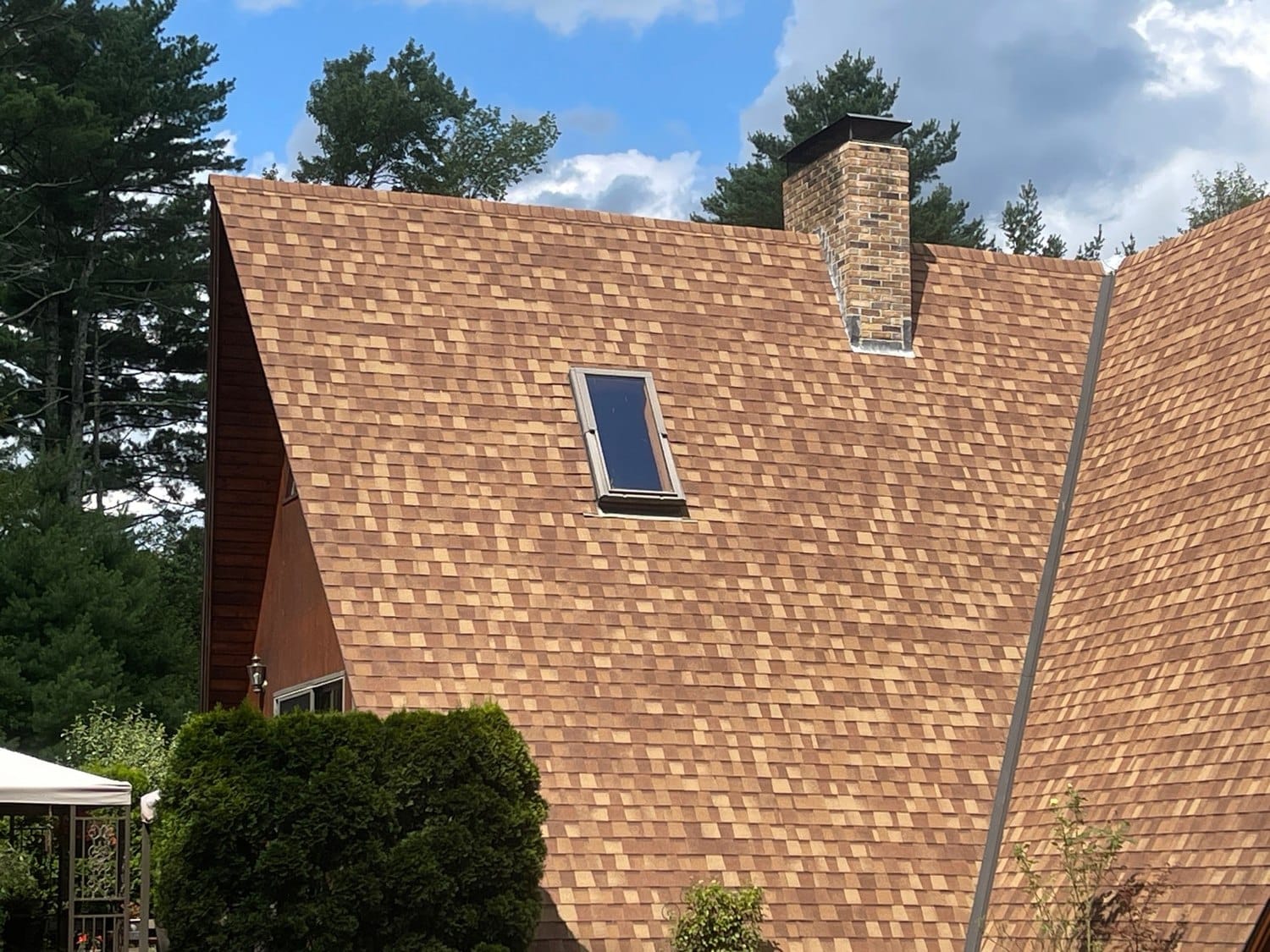 Why A-Frames Need Skylights: Four VELUX Units on a Clayville Cedar Roof