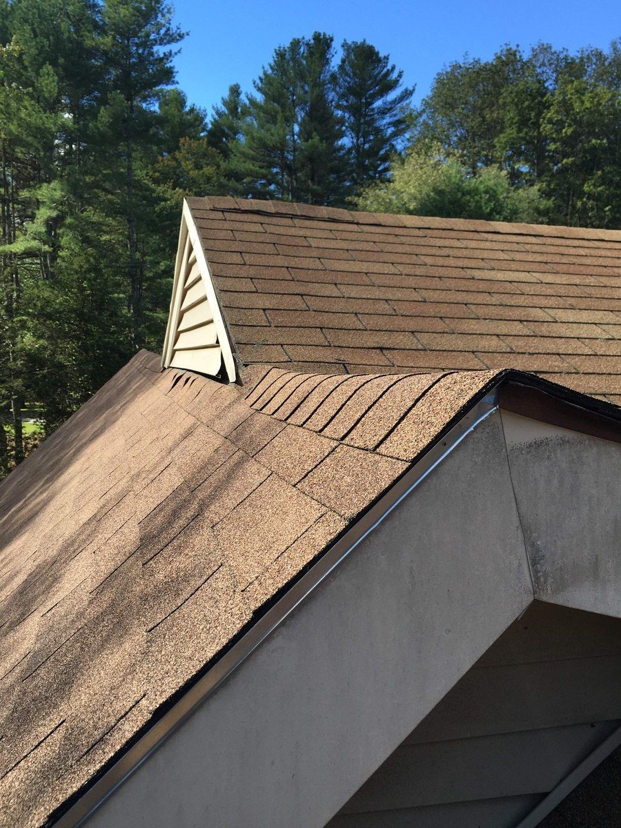 After — Ventilating a Mixed Metal-and-Asphalt Roof in Glocester