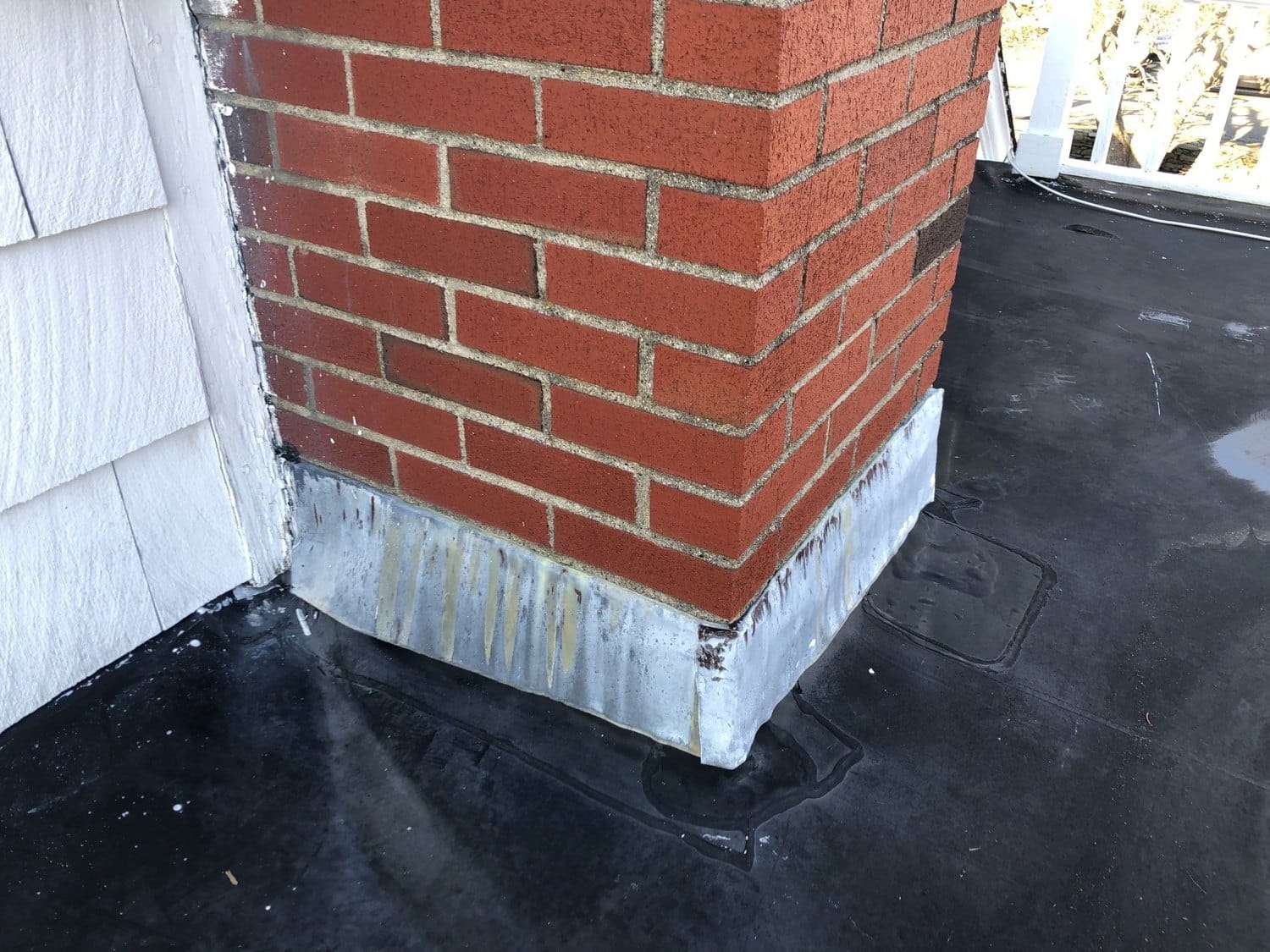 EPDM rubber membrane roof installed on a Middletown building